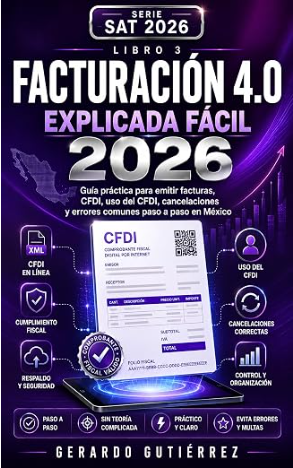 Portada Facturación 4.0 Explicada Fácil 2026